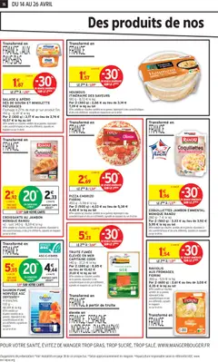 Intermarché - Prévisualisation de PIZZA CHORIZO FIORINI, 450 g valide à partir de 14.04.2026 | Page: 16