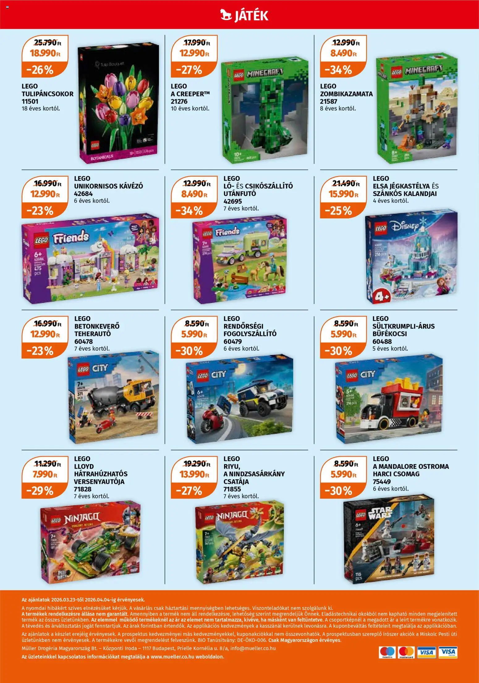 Müller akciós ujság - amely érvényes a következő dátumtól: 23.03.2026 | Oldal: 8
