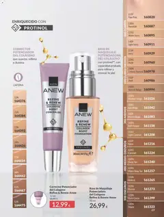 Vista previa Base de Maquillaje Potenciadora del Colágeno Refine & Renew Anew, Base de Maquillaje Potenciadora del Colágeno válido desde el 01.04.2026 | Página: 69 | Productos: Maquillaje, Corrector, Base de maquillaje