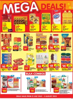 Shoprite Western Cape - Cash & Carry Month-End Deals Philippi  │ valid from 21.07.2025 | Page: 3 | Products: Oil, Seasoning, Soup, Peanut butter