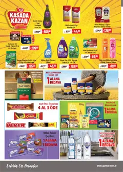 01.02.2026 tarihinden itibaren geçerli olan Gürmar kataloğu önizlemesi | Sayfa: 2 | Ürünler: Kahve, Su, Mayonez, Tablet