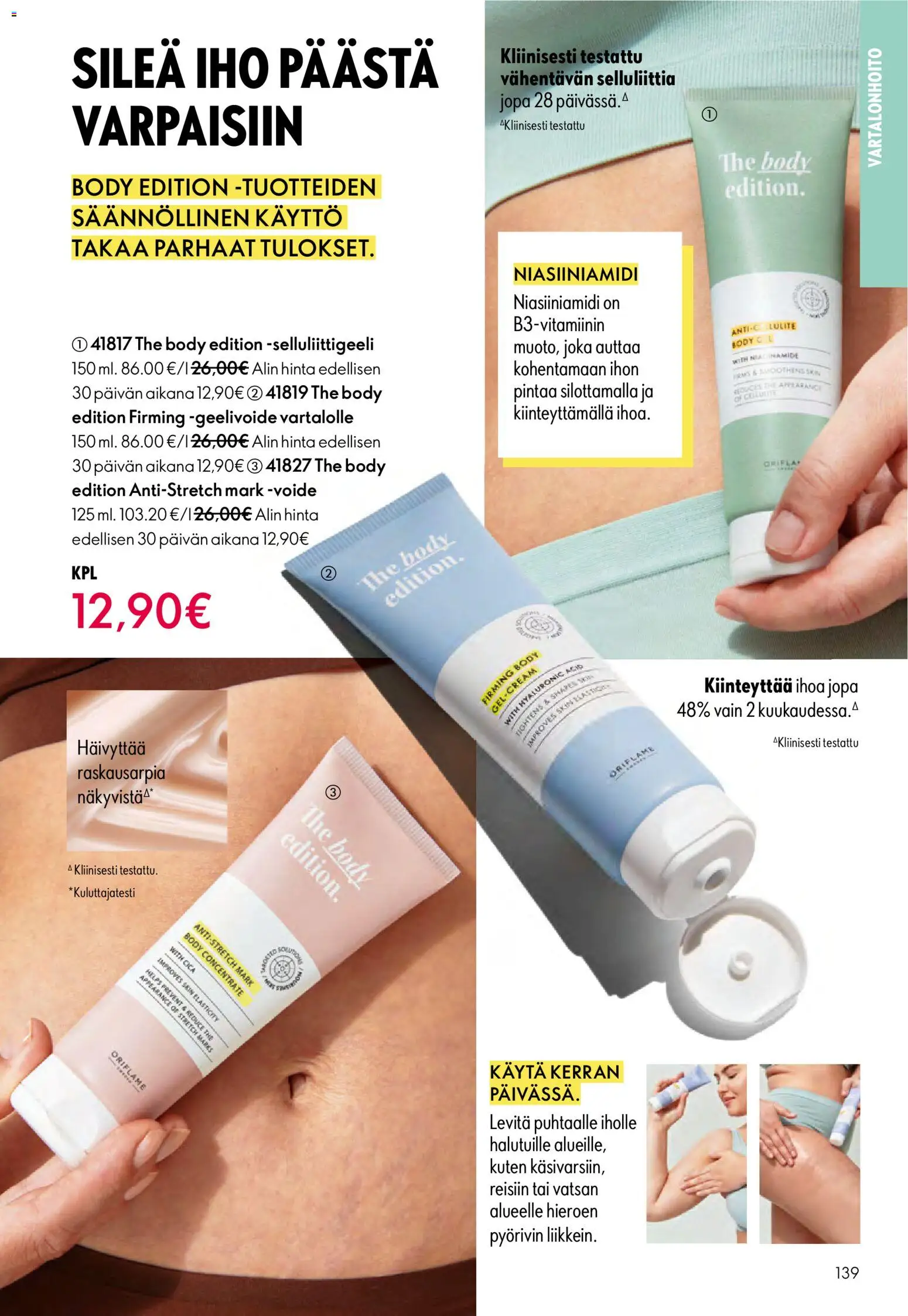 Oriflame - Esite 01 – voimassa 31.12.2025 alkaen | Sivu: 139