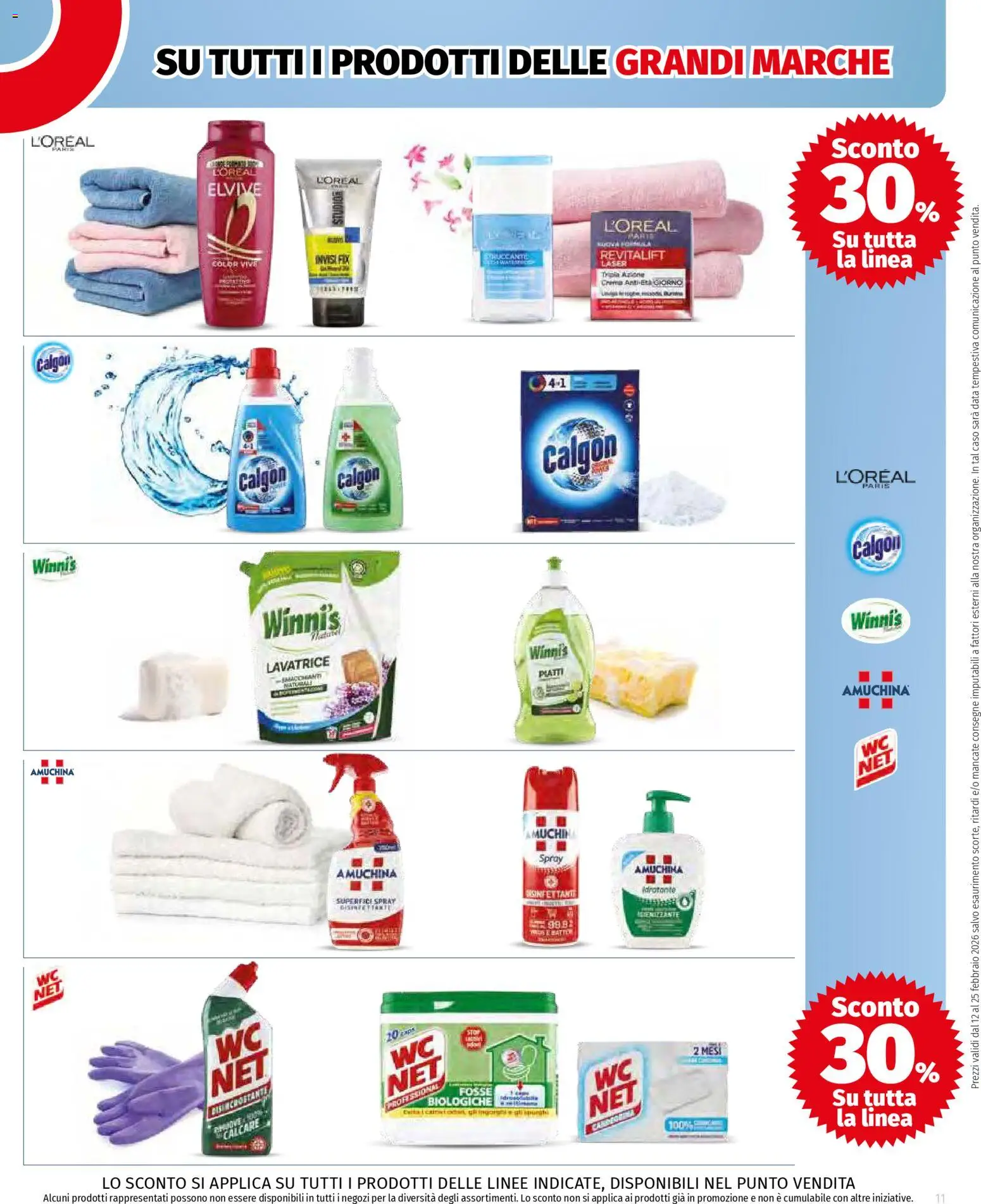 Volantino COOP del 12.02.2026 | Pagina: 11 | Prodotti: Crema, Lavatrice