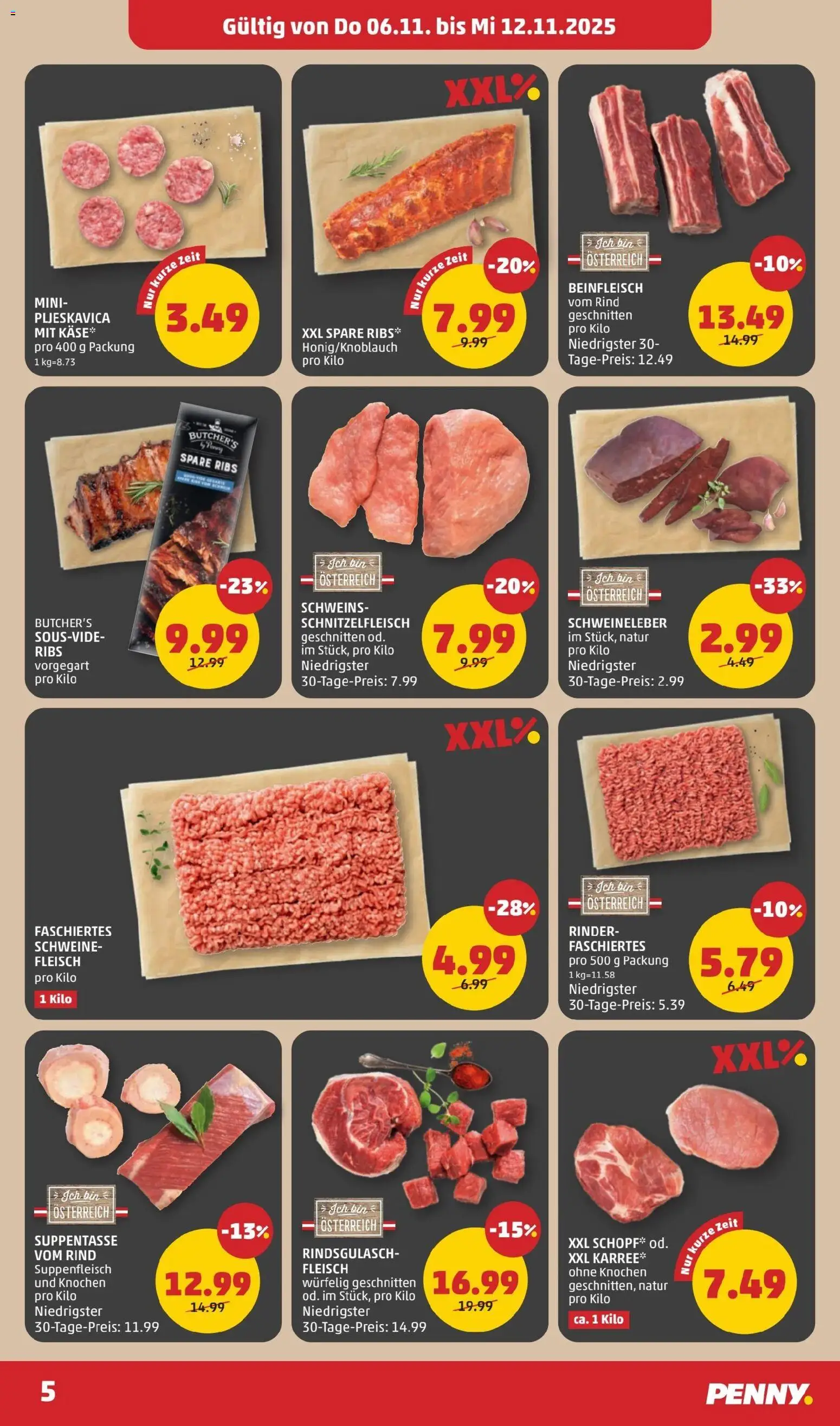 Penny Markt Flugblatt gültig ab 06.11.2025 | Seite: 5