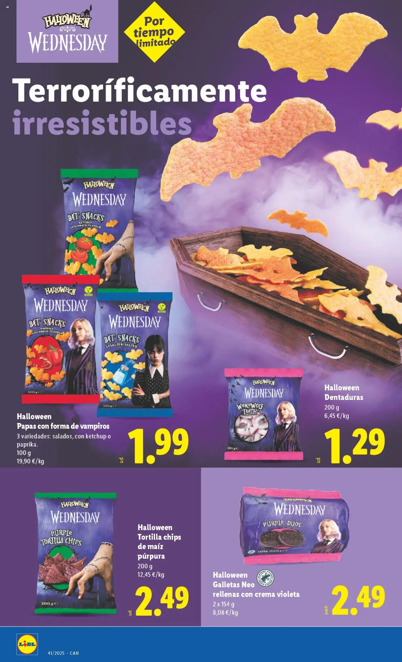 Lidl - Canarias │ válido desde el 06.10.2025 | Página: 34 | Productos: Crema, Galletas