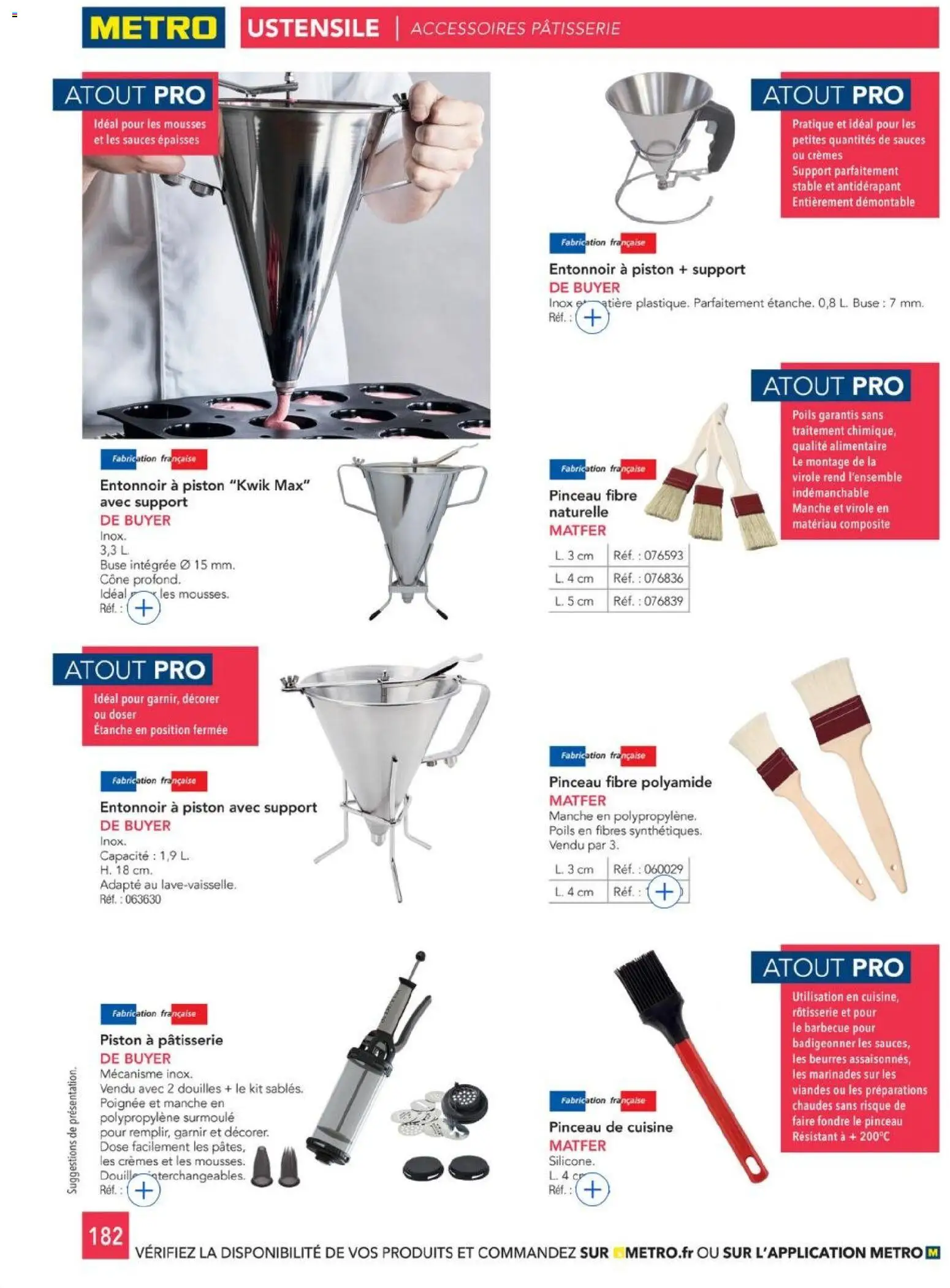 {H1} | Page: 182 | Produits: Barbecue, Pinceau