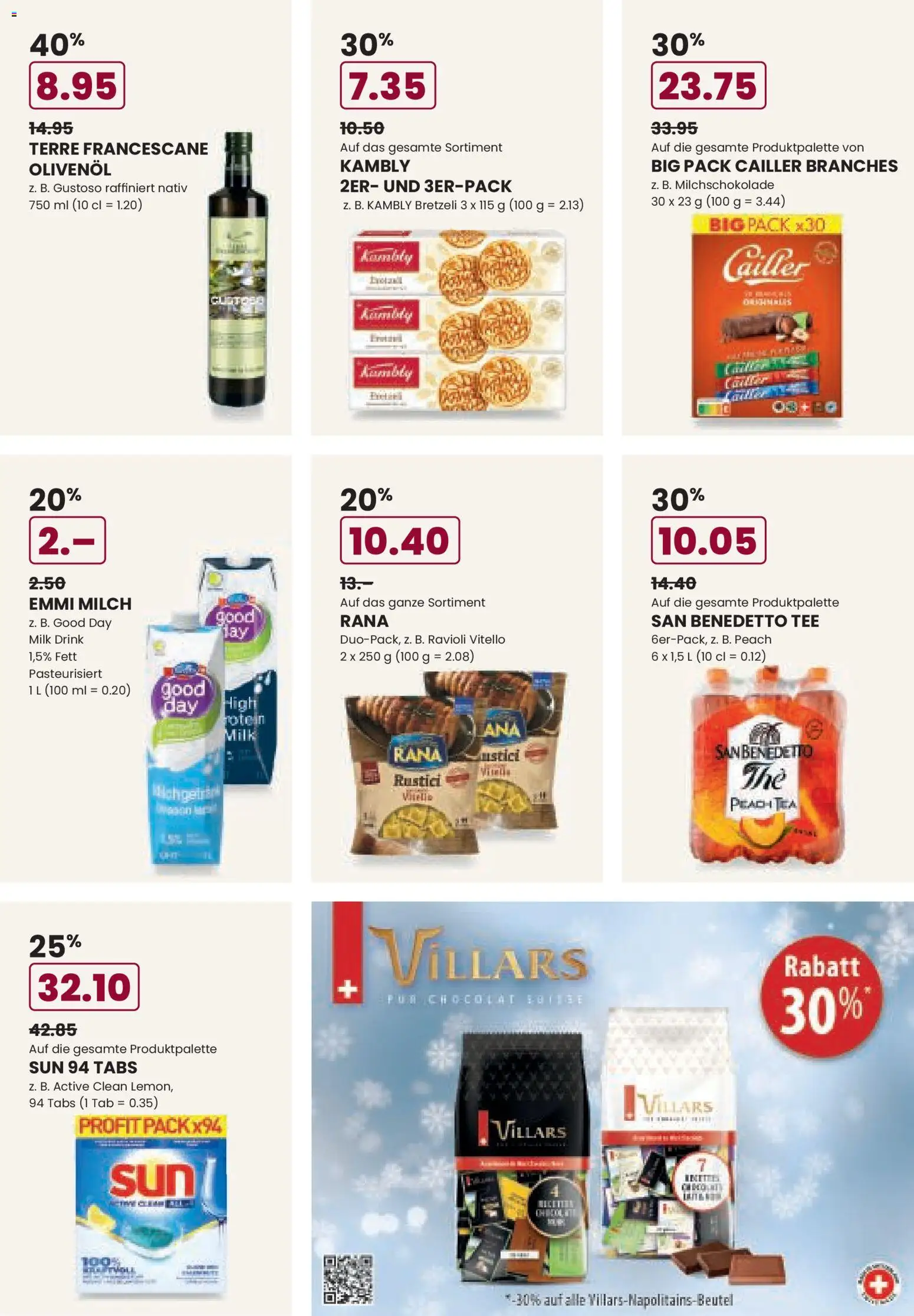 Manor Aktionen – gültig ab 18.11.2025 | Seite: 7 | Produkte: Milch, Tee