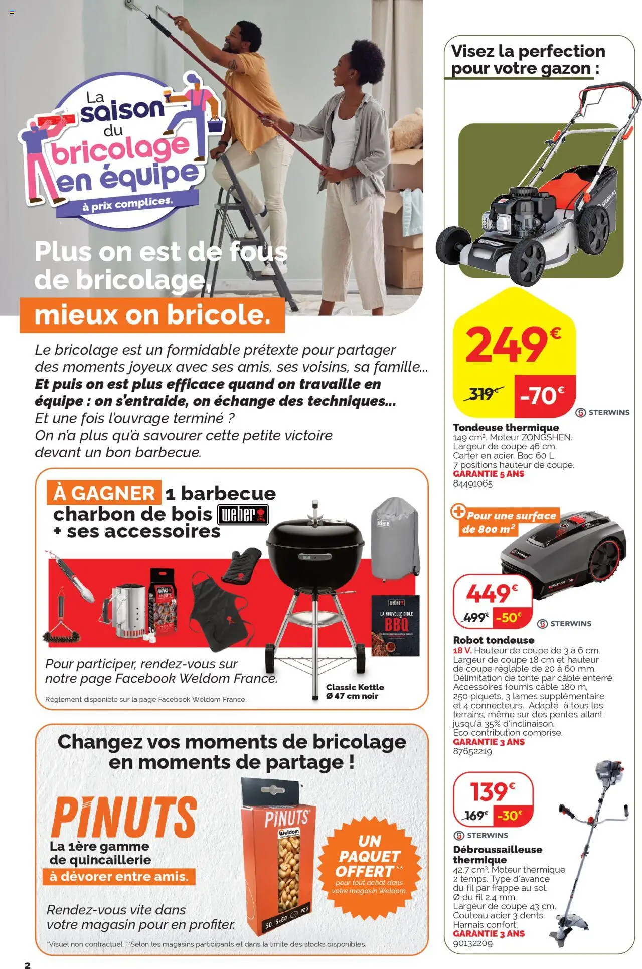  | Page: 2 | Produits: Câble, Barbecue, Barbecue charbon, Gazon