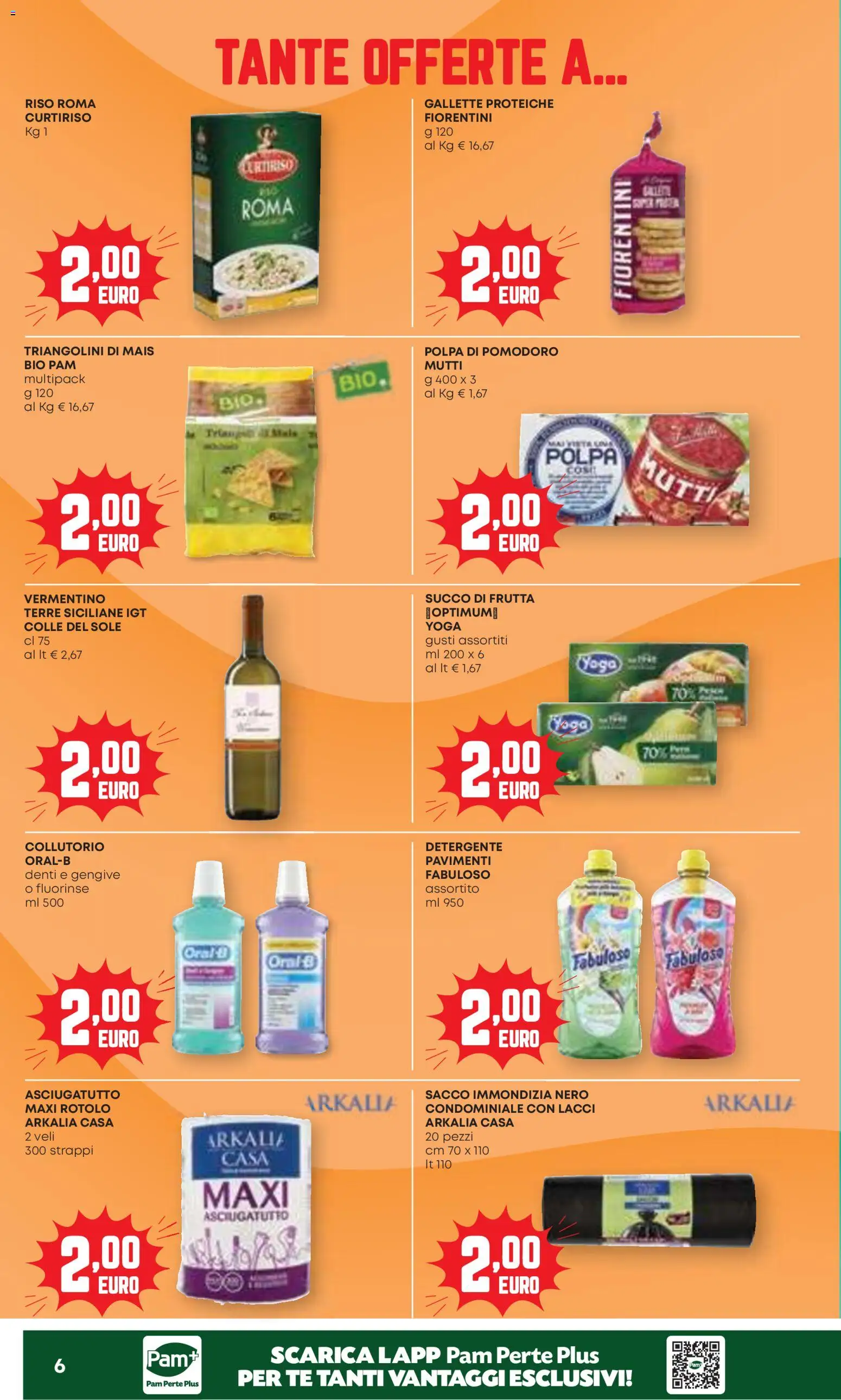 Volantino Panorama del 07.04.2026 | Pagina: 6 | Prodotti: Succo, Detergente, Frutta, Mutti