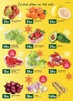Náhled letáku Terno leták od 22.12.2025 | Strana: 6 | Produkty: Mandarinky, Paprika bílá, Stůl, Hrozny