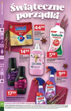 Pogląd oferty "Stokrotka Gazetka" - ważna od 11.12.2025 | Strona: 52 | Produkty: Meglio, Stokrotka, Coccolino, Perfumy