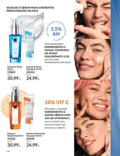 Pré-visualização Hydrate & Plump Sérum, Hydrate & Plump Sérum 30 ml válido de 01.02.2026 | Página: 122 | Produtos: Sérum, Vitamina c