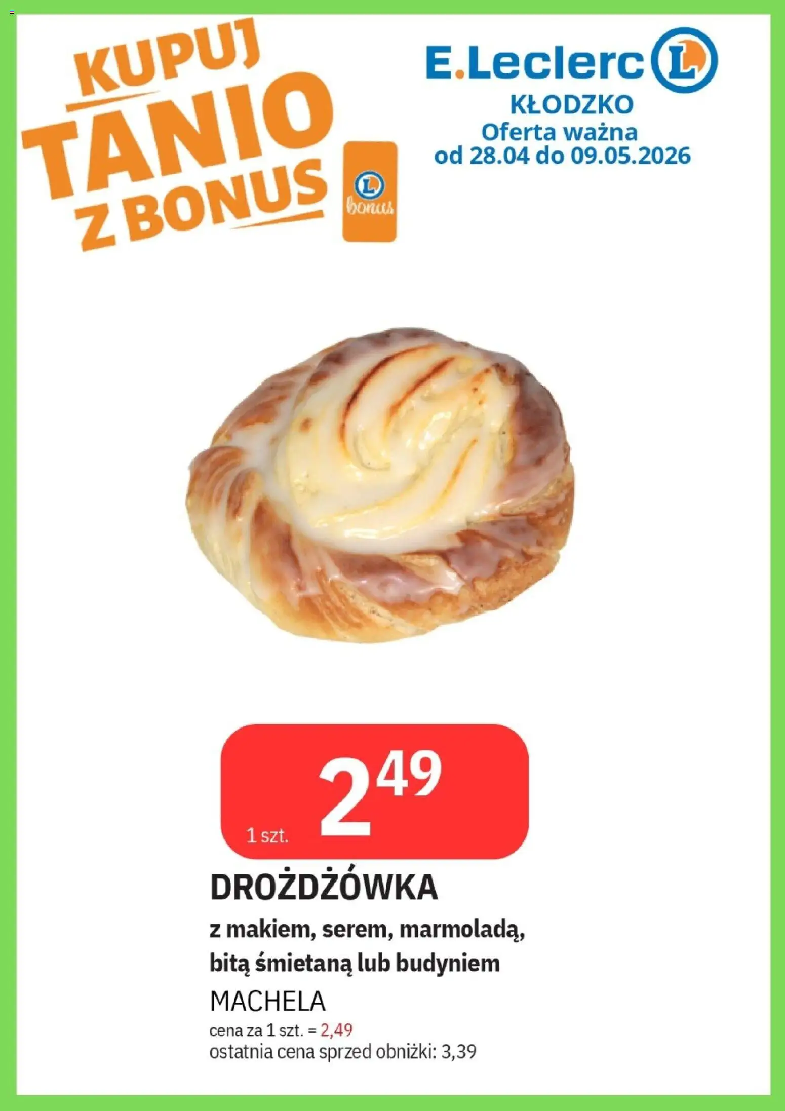 E.Leclerc gazetka - Kłodzko od 28.04.2026 | Strona: 13 | Produkty: Śmietana