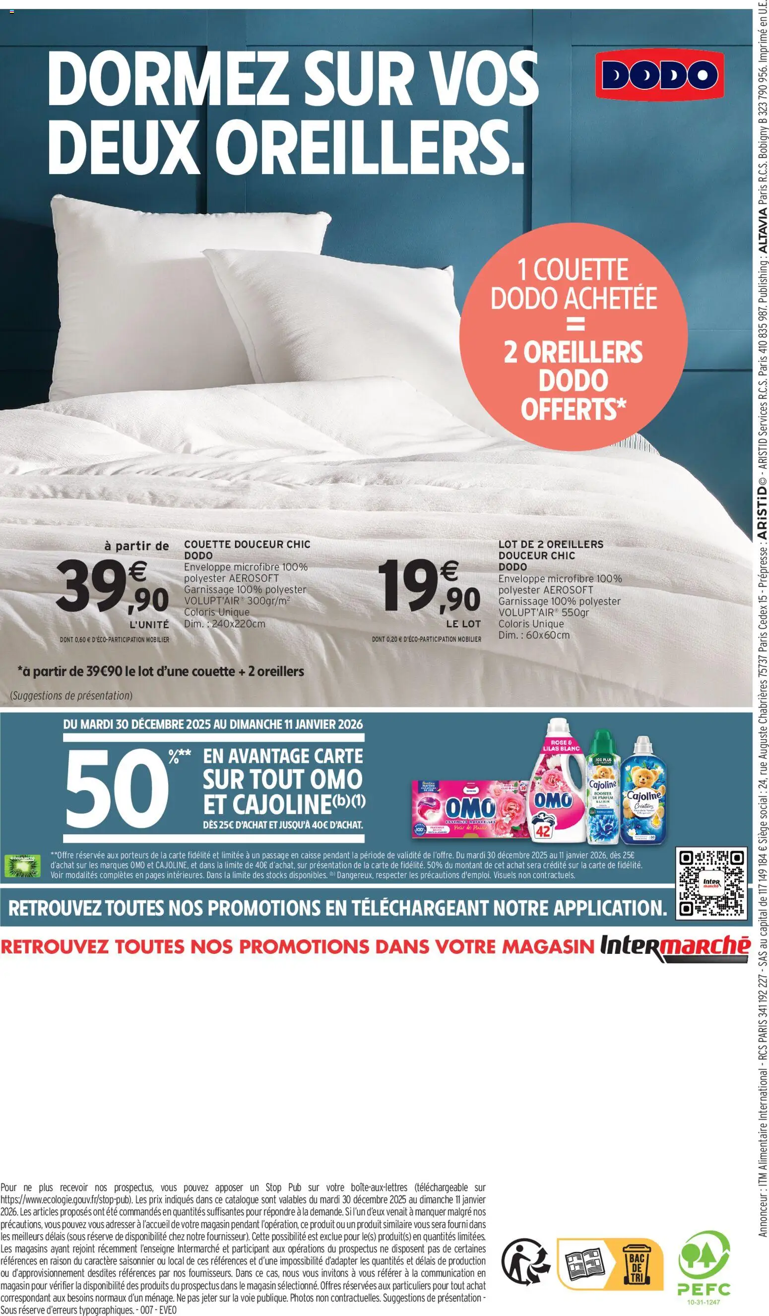 {H1} | Page: 20 | Produits: Parfum, Enveloppe, Détergent, Couette