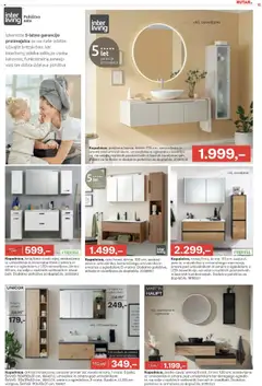 Novi Rutar katalog ponudbe – veljaven od 17.09.2025 | Stran: 15 | Izdelki: Pohištvo, Omara, Umivalnik, Omarica