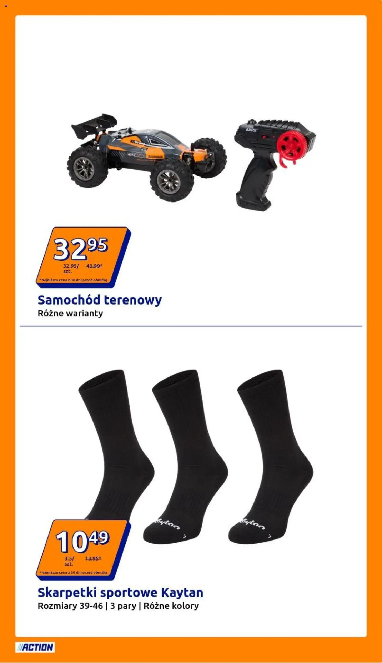 Action Gazetka od 29.10.2025 | Strona: 29 | Produkty: Skarpetki