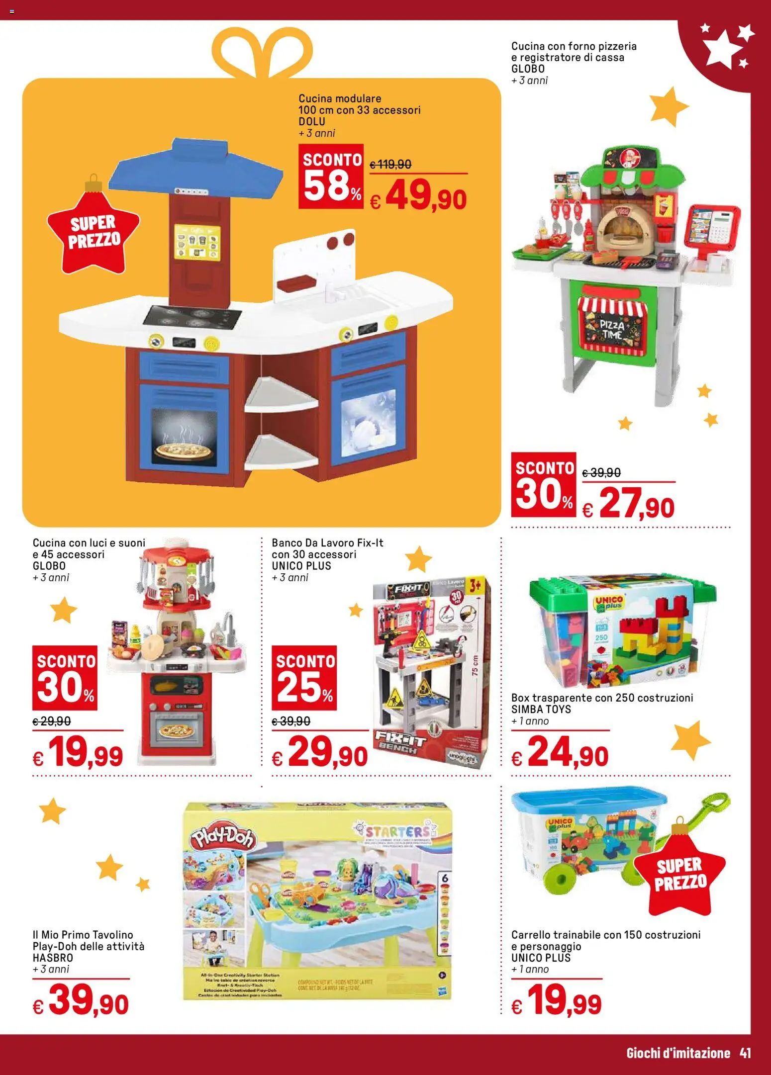 Volantino Iper del 05.11.2025 | Pagina: 41 | Prodotti: Tavolino, Pizza, Carrello, Forno