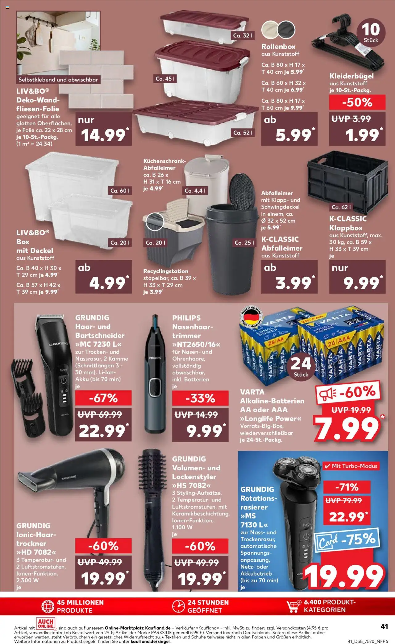  | Pagina: 41 | Producten: Trimmer