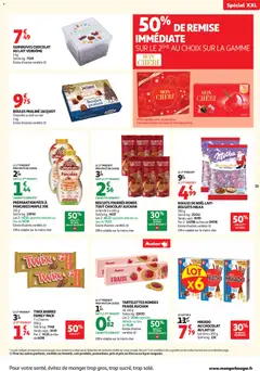 Auchan - Prévisualisation de Auchan - C'est parti pour les 25 JOURS AUCHAN valide à partir de 28.10.2025 | Page: 19 | Produits: Fraise, Lait, Chocolat, Biscuits