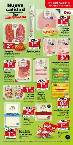 Vista previa Dia - folleto Market válido desde el 01.04.2026 | Página: 7