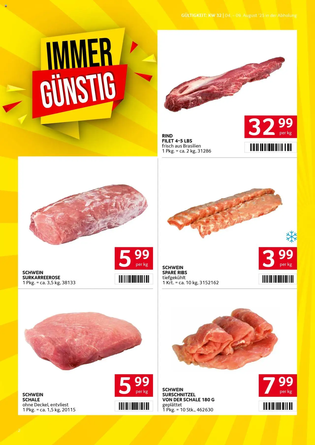 Transgourmet Flugblatt gültig ab 03.08.2025 | Seite: 2