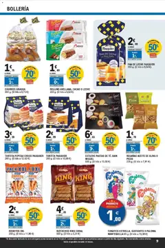 Vista previa E.Leclerc folleto Super ofertas válido desde el 01.04.2026 | Página: 9 | Productos: Leche, Aceite, Pan, Φρυγανιές σικάλεως