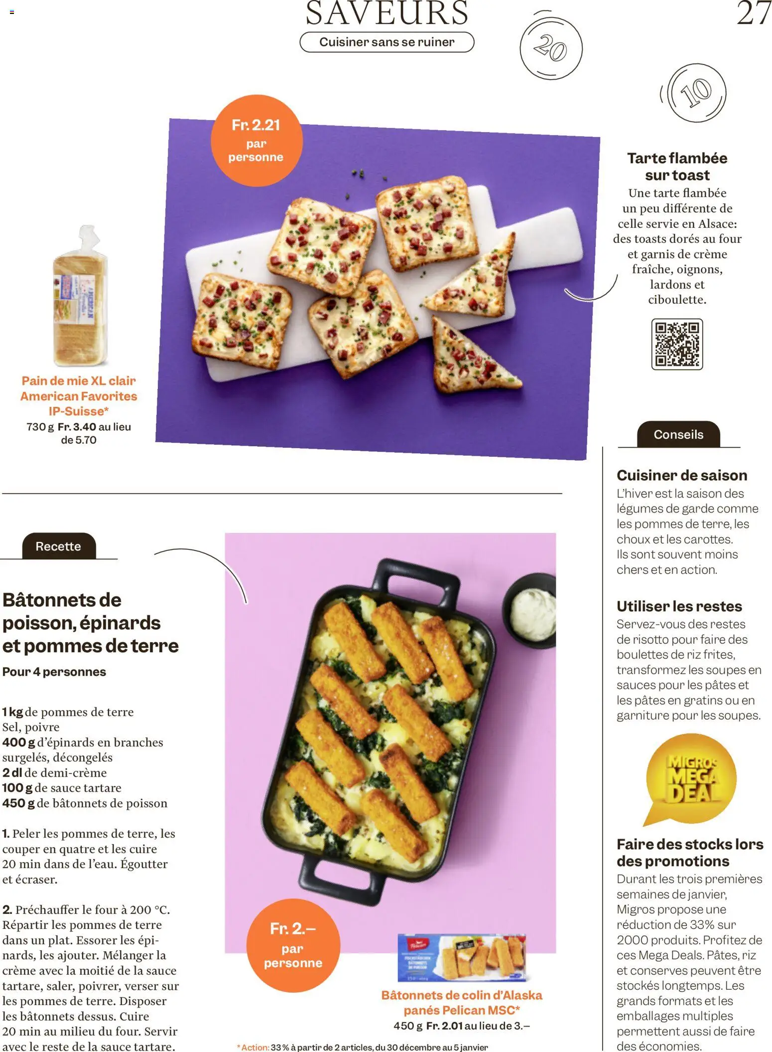 Migros Magazin FR – gültig ab 29.12.2025 | Seite: 27 | Produkte: Creme