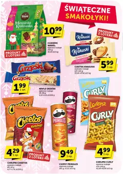 Pogląd oferty "ABC Gazetka" - ważna od 27.11.2025 | Strona: 40 | Produkty: Wafle, Chrupki, Chipsy pringles, Cukierki