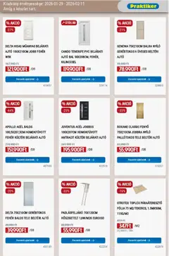 Praktiker Akciós újság - amely érvényes a következő dátumtól: 29.01.2026 | Oldal: 23