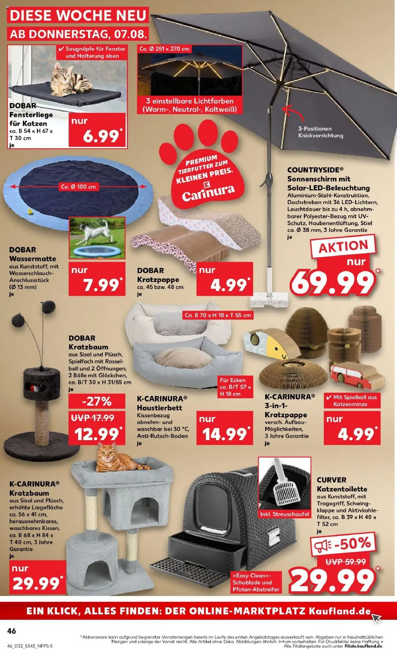 Kaufland prospekt Leonberg	 - gültig ab dem 10.08.2025 | Seite: 59 | Produkte: Box, Sonnenschirm