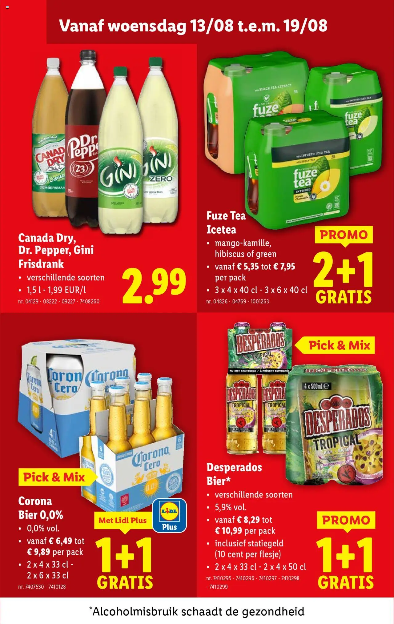  | Pagina: 17 | Producten: Bier, Frisdrank, Fruit