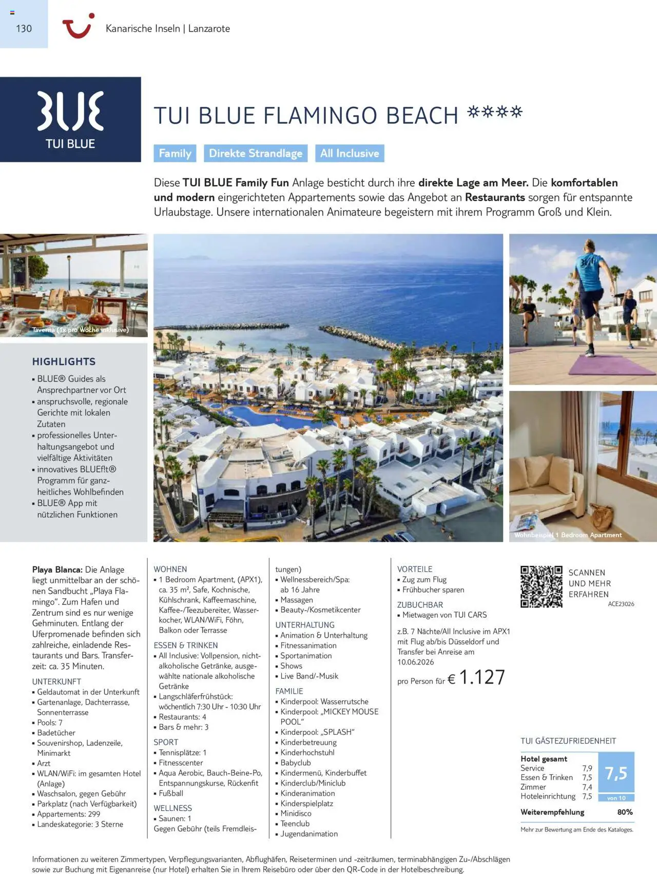 TUI Prospekt Kanaren, Kapverden & Senegal 2025/26	  – gültig ab 01.11.2025 | Seite: 130 | Produkte: Fußball, Wasser, Uhr
