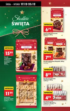 Pogląd oferty "Pierniki z nadzieniem śliwkowym w czekoladzie Magnetic, 800.g, Pierniki z nadzieniem śliwkowym w czekoladzie Magnetic, 800.g" - ważna od 17.12.2025 | Strona: 60 | Produkty: Magnetic, Pierniki, Pierniki norymberskie, Ciastka