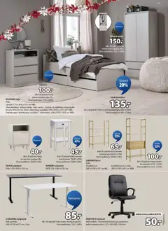 JYSK-mainoslehti voimassa 11.12.2025 alkaen | Sivu: 23 | Tuotteet: Vaatekaappi, Lipasto, Hylly, Työpöytä