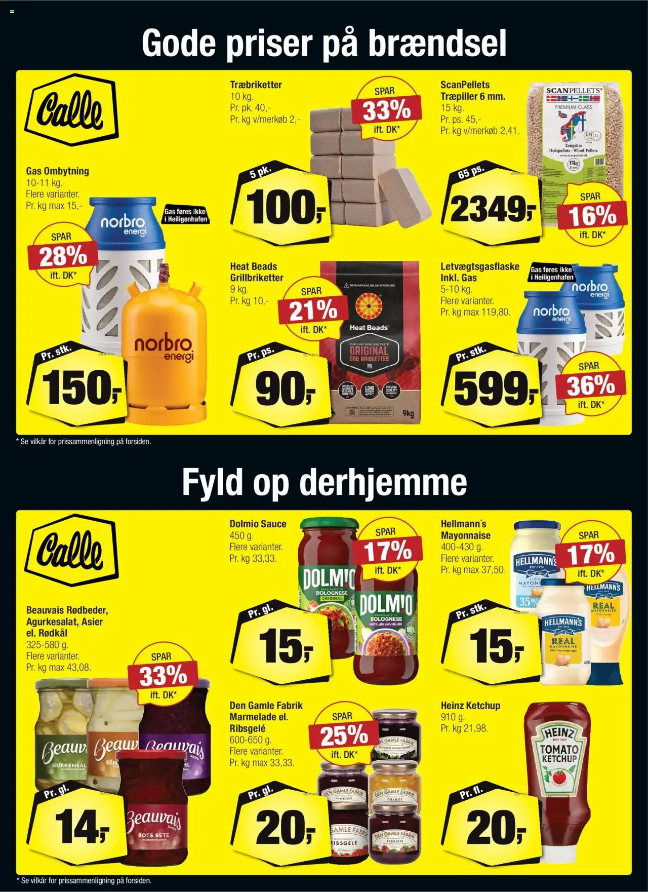 Calle tilbudsavis – gyldig fra 22.10.2025 | Side: 32 | Produkter: Ribsgele, Rødkål, Marmelade, Asier