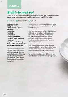 Forhåndsvisning av friske urter som koriander og vårløk til servering, friske urter som koriander og vårløk til servering gyldig fra 15.07.2025 | Side: 18