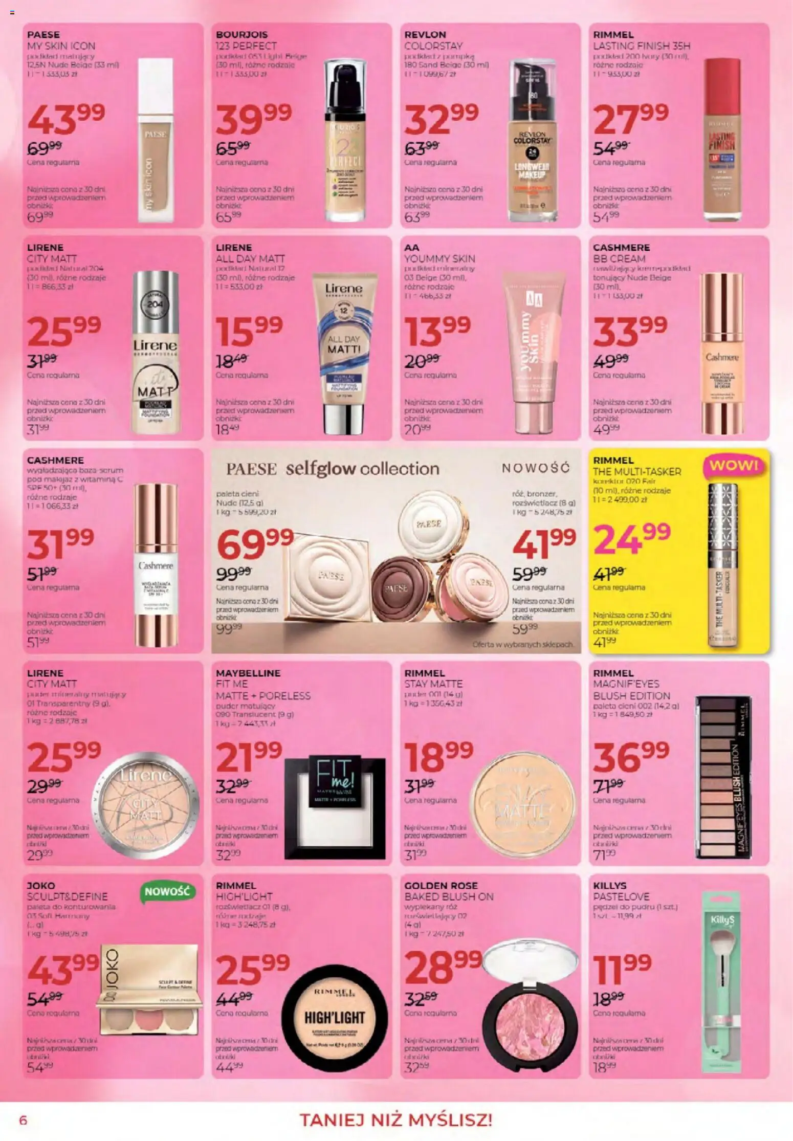 Jawa Gazetka od 03.02.2026 | Strona: 6 | Produkty: Makijaż, Puder, Rozświetlacz, Finish