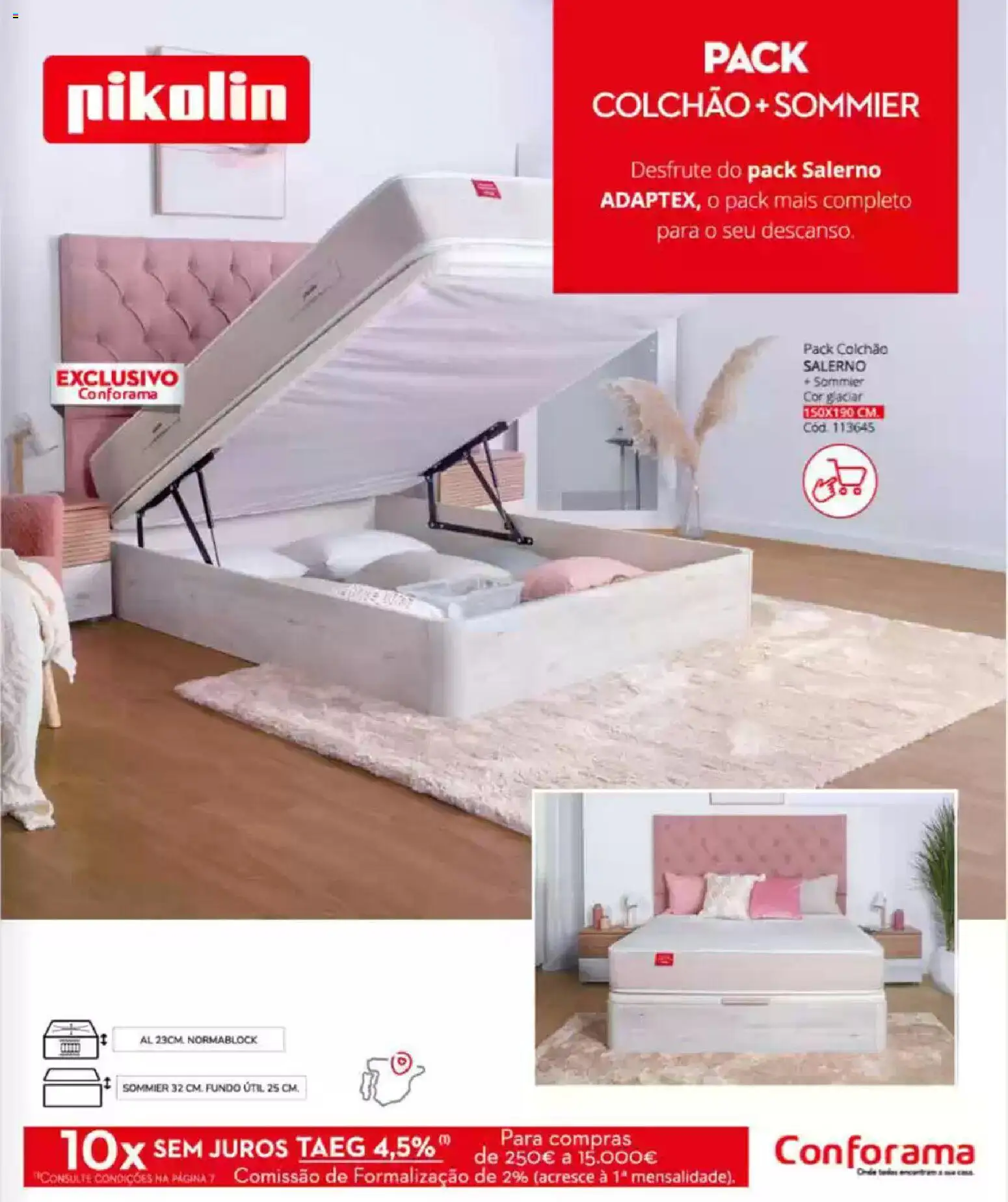 Conforama Camitis │ válido de 05.02.2026 | Página: 85 | Produtos: Colchão