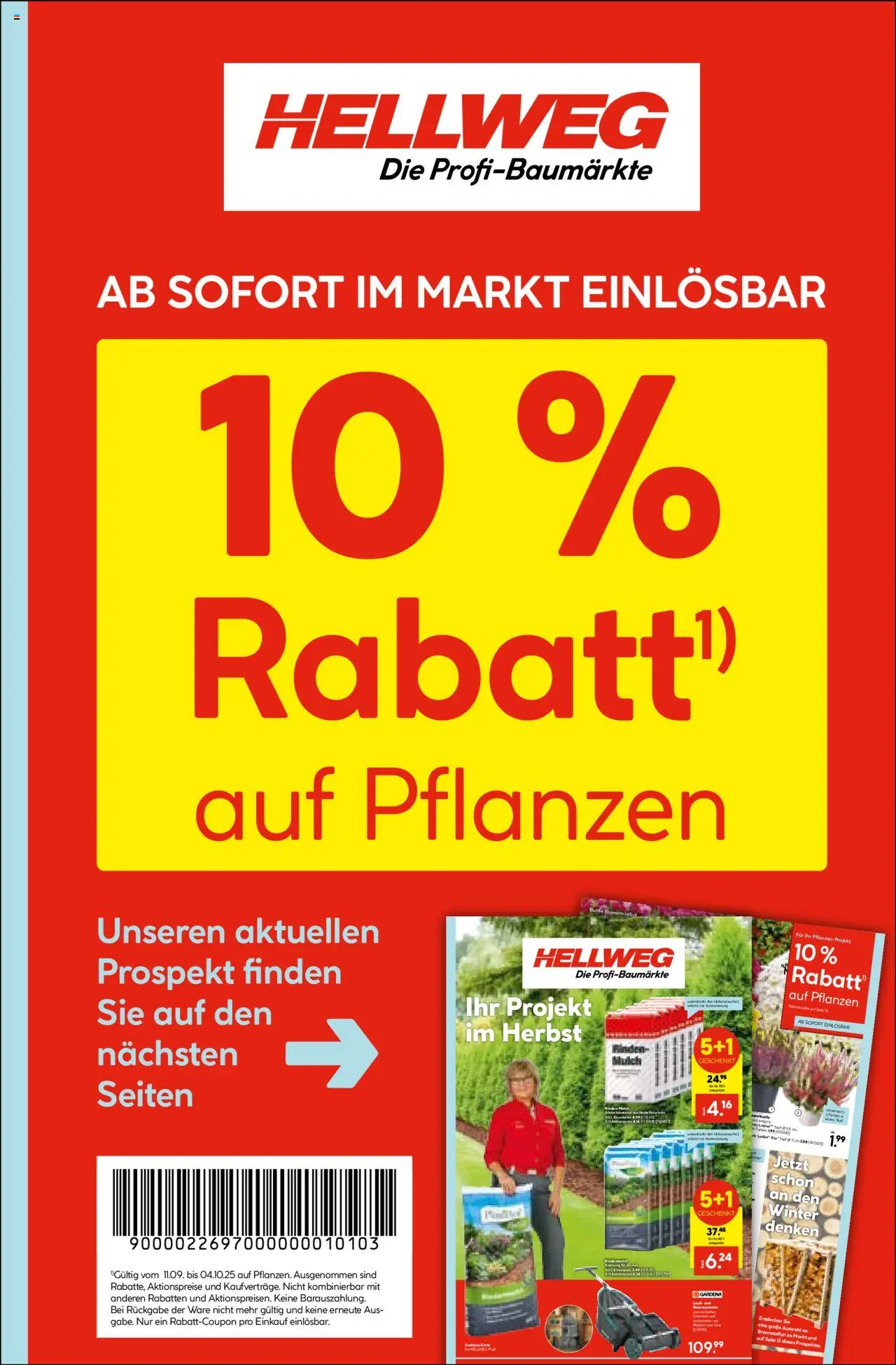 HELLWEG Flugblatt gültig ab 11.09.2025 | Seite: 22