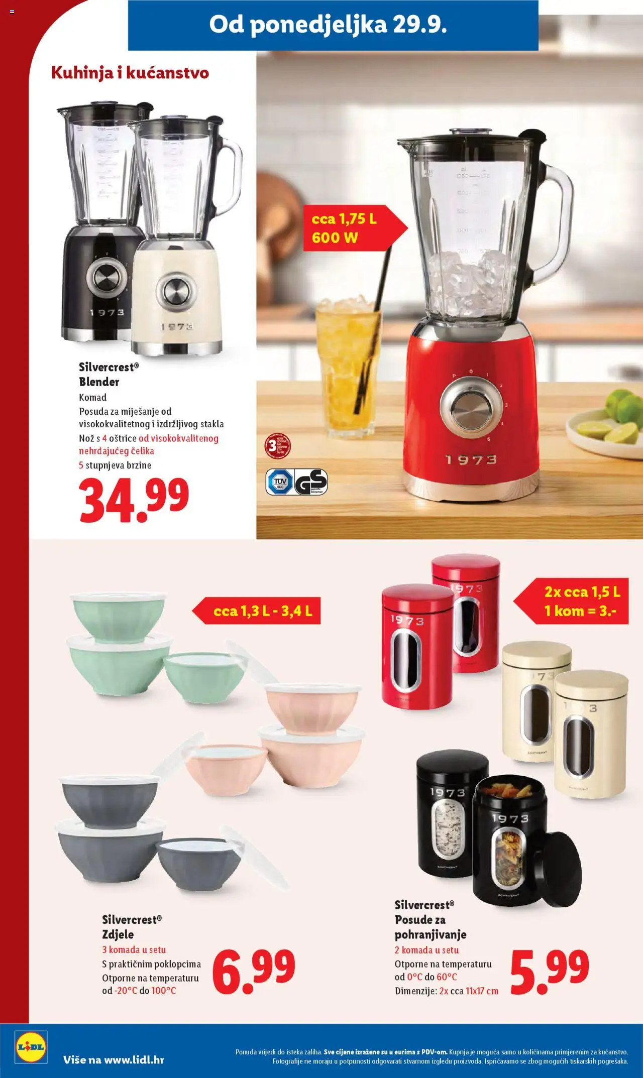 Lidl katalog | vrijedi od 29.09.2025 | Stranica: 38 | Proizvodi: Nož, Kuhinja, Blender