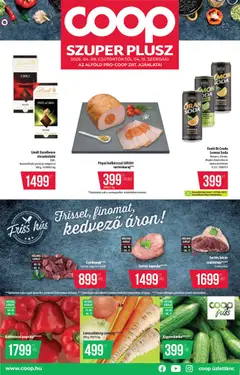 COOP - Szuper Plus / Alföld Pro-Coop Zrt. - amely érvényes a következő dátumtól: 09.04.2026