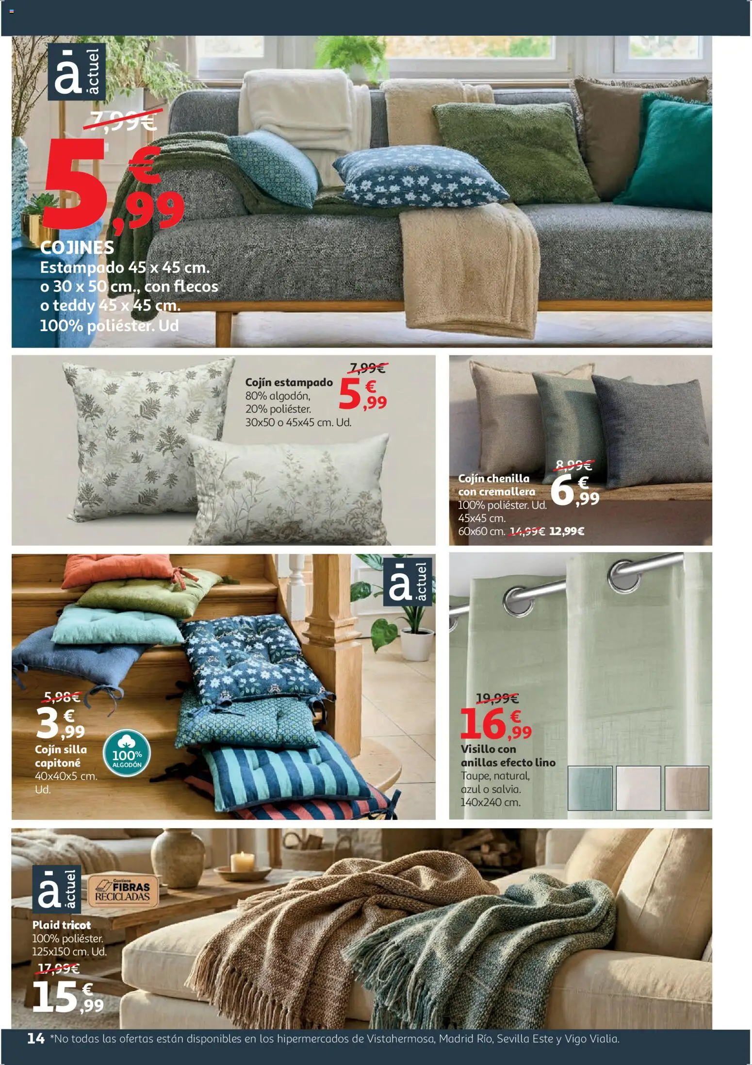 Alcampo - HG Cat │ válido desde el 09.01.2026 | Página: 14 | Productos: Cojín, Silla