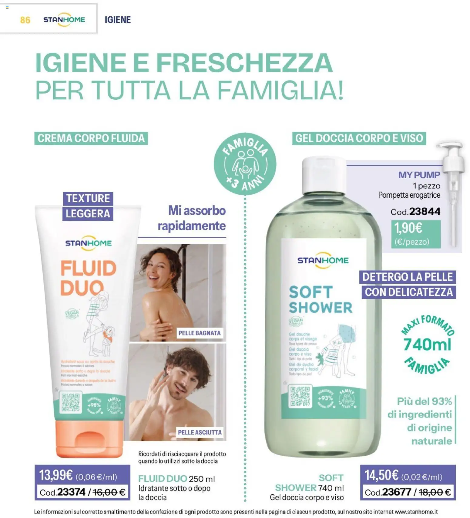 Volantino Stanhome del 23.12.2025 | Pagina: 86 | Prodotti: Crema, Doccia