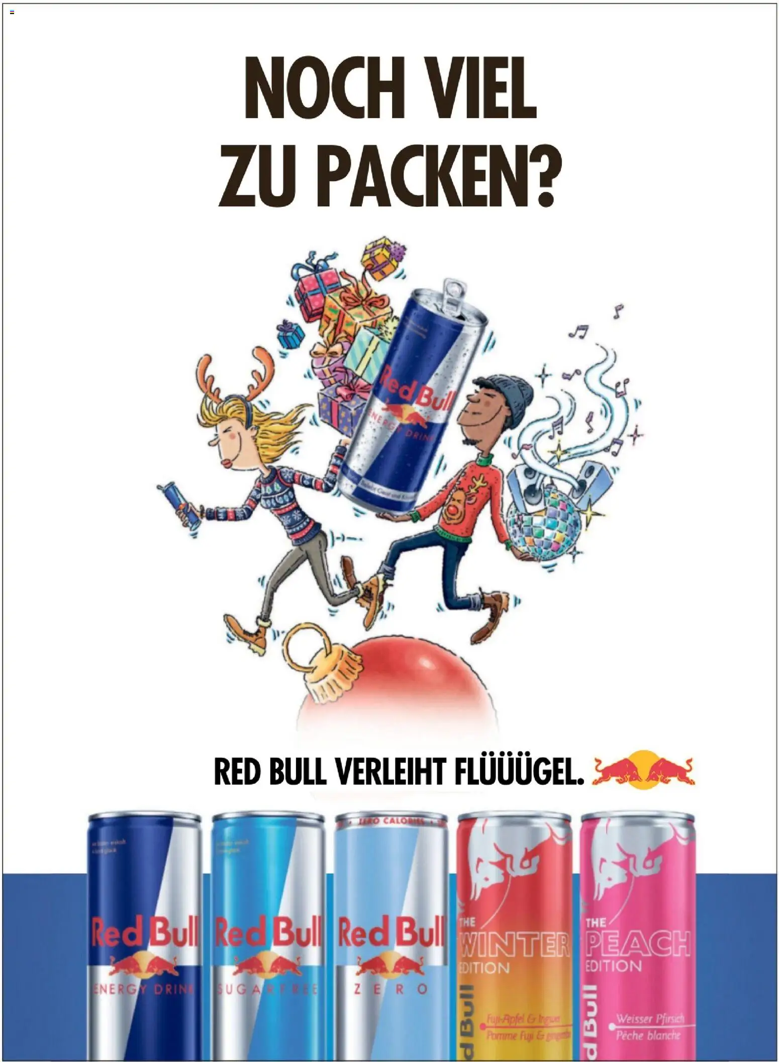 Migros Magazin – gültig ab 16.12.2025 | Seite: 40 | Produkte: Red bull, Pfirsich