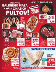 Kaufland Bratislava-Dúbravka │ platný od 07.08.2025 | Strana: 19 | Produkty: Gril, Ryby, Bravčový bôčik, Steak