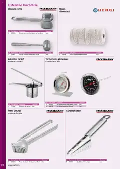 Ofertele Metro valabile de la 17.09.2025 | Pagină: 148 | Produse: Termometru, Bucătărie, Pește, Usturoi