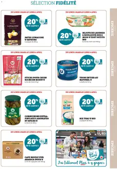 Super U - Prévisualisation de Super U - Ma sélection Carte U mars valide à partir de 02.03.2026 | Page: 23 | Produits: Café, Riz, Pâtes, Carotte