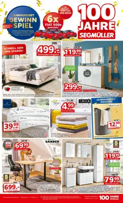 Segmüller Prospekt 	 - gültig ab dem 02.08.2025 | Seite: 5 | Produkte: Matratze, Schrank, Spiegel, Hochschrank