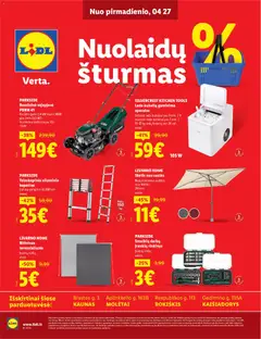 LIDL leidinys galioja nuo 27.04.2026