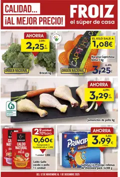 Vista previa Froiz folleto válido desde el 12.11.2025